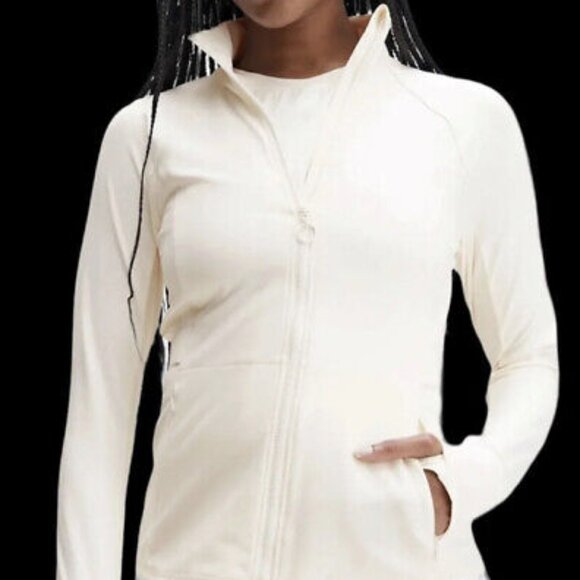 Fabletics Trinity Performance Jacket, Egret White, Size S - Picture 10 of 16